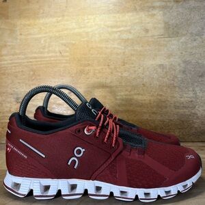 On Cloud REFLECTIVE LIGHTWEIGHT Womens Size 6.5 Running Shoes Sneakers Ruby Red